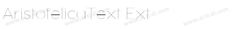 AristotelicaText Ext字体转换